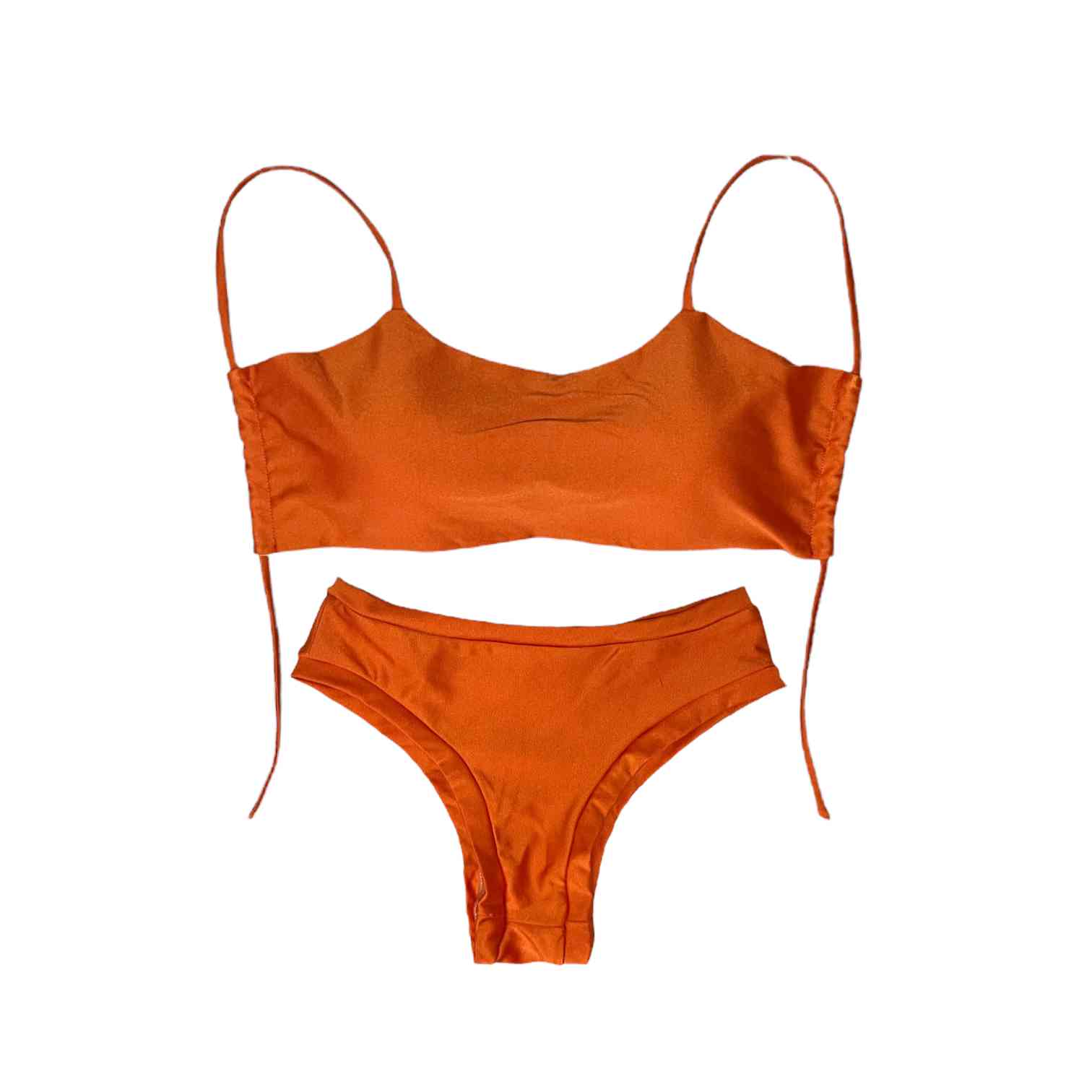Bikini Tiritas Naranja Calzón Pantaleta 
